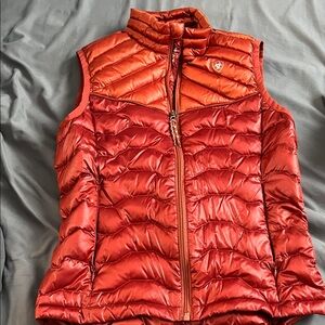Ariat Vibrant Red Quilted Vest
